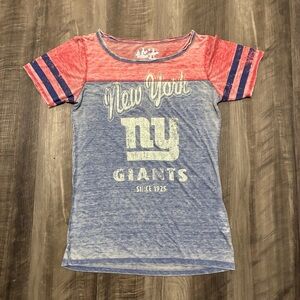 2S - WOMENS NEW YORK GIANTS NFL FOOTBALL T SHIRT